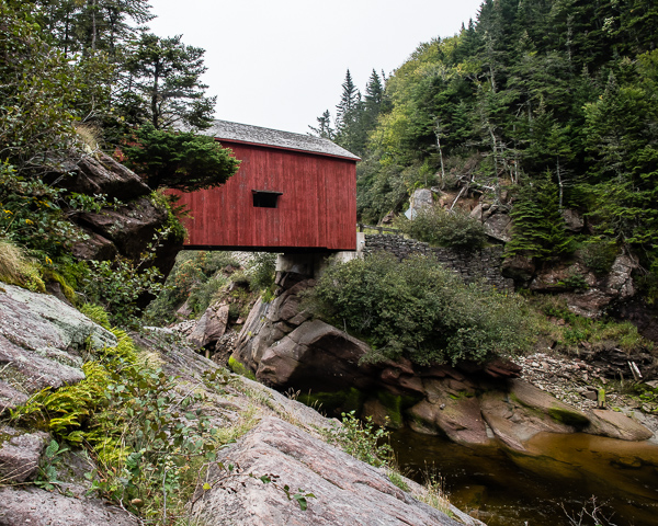 Pointe Wolfe Covered Bridge, Bay of Fundy NP, NB