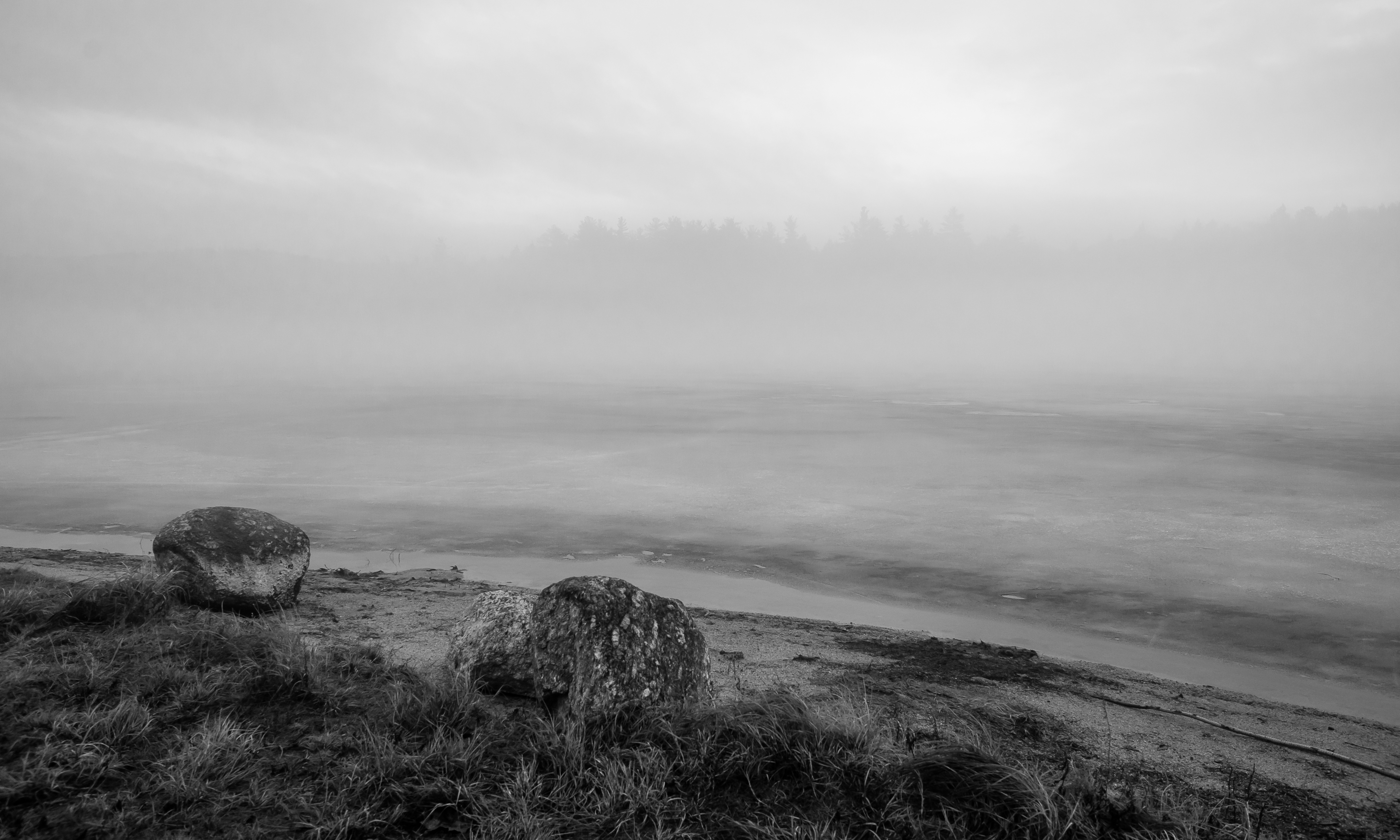 Fog on Gregg Lake #2