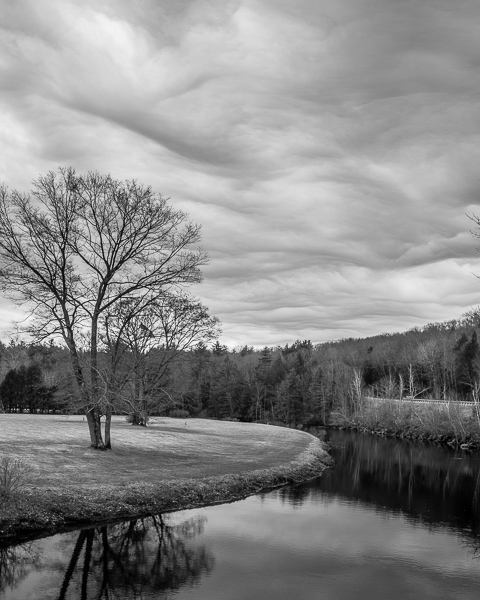 Contoocook River and Clouds