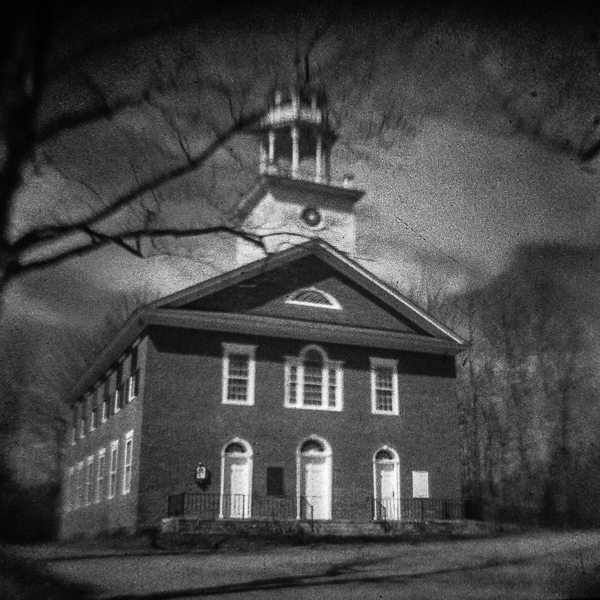 Meeting House (Weathersfield Center, VT) (with the camera obscura)