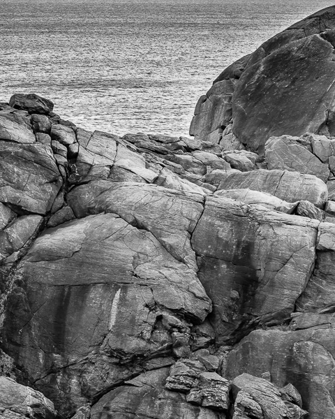 Gull Rock, detail (Monhegan Island)